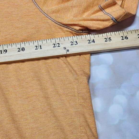 Robert Graham Orange LIghtweight Cotton Polo, Men's XXL - Picture 5 of 6